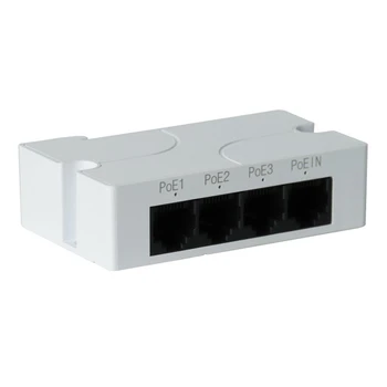 1 - 3 portos PoE bővítő passzív kaszkád IEEE802.3Af IP port átviteli bővítőhöz POE switch NVR IP-hez (1db)