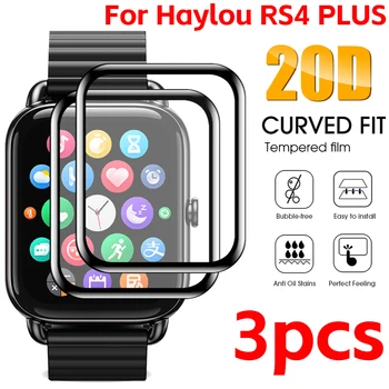 1-3db képernyővédő fólia Haylou Rs4-hez SmartWatch HD védőfólia borítás Haylou RS4 Plus SmartWatch karcálló filmhez