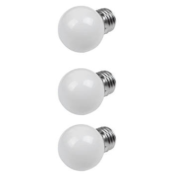 15 darab E27 0.5W AC220V fehér izzólámpa izzó dekorációs lámpa