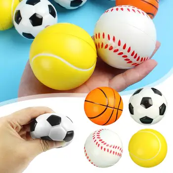 1PCS Vicces stressz Squeeze Ball Puha Antistressz Kézi játék Felnőttek Fidget Autizmus játékok Kellékek Ujj tréning terápia Gyerekek Str O6C5