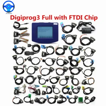 2023 Új Digiprog3 OBD2 verzió Digiprog 3 teljes készlet OBD programozó A minőségi DigiprogIII FTDI Digiprog III V4.94 OBD kábelek
