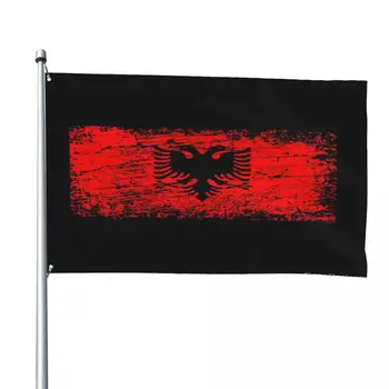 Albánia albán A zászló