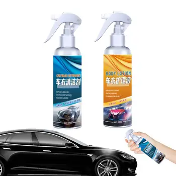 Autómosó tisztító spray Autó bevonó szer spray autó festék védelem Polírozó festékápoló kellékek autós utazáshoz lakóautó SUV teherautó