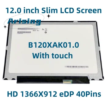 B120XAK01.0 1366×912 12,0 hüvelykes laptop Monitor panel márka érintőképernyő LCD képernyő