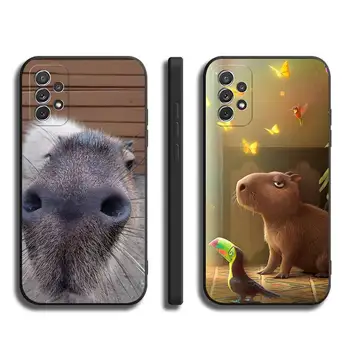 Capybara Animal Phone Case Samsung Galaxy Note 20 10 Plus Ultraa Lite J5 A81 J7 2016 J6 J4 Pro puha tok