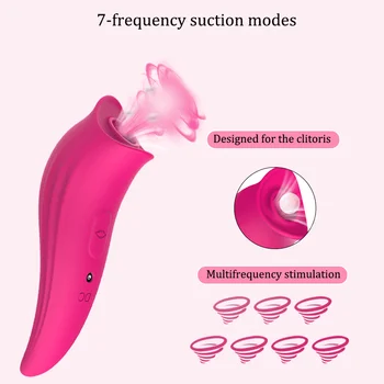 Csikló Szopós vibrátor Női csikló mellbimbó Orális vákuum stimulátor G spot hüvely szopás Nők Maszturbátor Szex játékok felnőtteknek