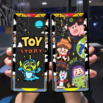 Disney Funny Toy Story cowboy telefontok Samsung A72 A71 A53 A52 A51 A31 A42 A32 A23 A22 A21S A13 A12 A03 A02 fekete borító