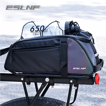 ESLNF kerékpáros táska vízálló hátsó táska Kültéri lovaglás Nagy kapacitású tárolótáska Mountain Bike lovaglás ülés nyeregtáska kiegészítők