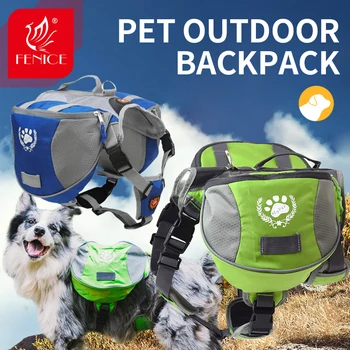 Fenice Professional multifunkciós levehető vízálló lélegző, nagy kapacitású, állítható kisállat kutyatáska Kültéri hátlap