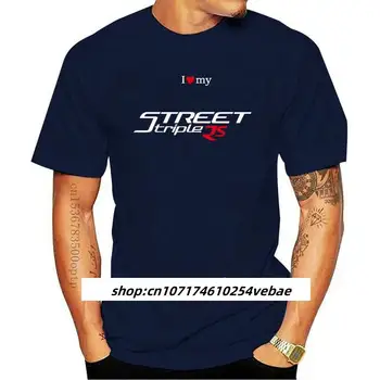 Férfi ruházati póló Passt Street Triple 765 Rs 2017 Herren Moto Motorycle Unisex pólók