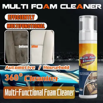  habtisztító autóhabosító tisztítószerhez gyorsan eltávolítja a szennyeződéseket és a foltokat 150ml tisztító spray szövetzsírtalanító tisztító eszközhöz