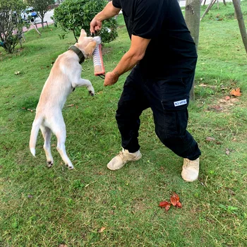 Interaktív kutyakisállat játékok kutyáknak Plüss kiegészítők Sport harapásállóság Játék Rágás kötélfogantyúval Tartós