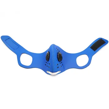 Kerékpáros arcmaszk légzőszeleppel Szélálló felszerelés Kék maszk kiegészítők Védő orr Szájvédelem Forró