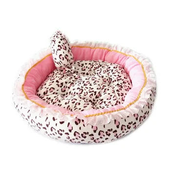 Kisállat ágyak puha kutyaház kennel macskafészek rózsaszín hálópárna párnával kölyökkosár kanapé hercegnő mackó kisállat nyugágy