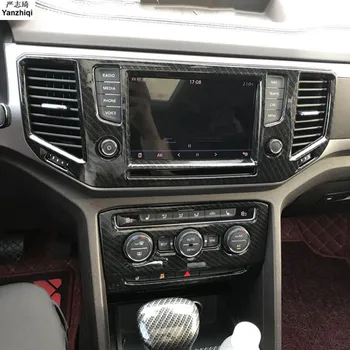 Központi vezérlés navigációs panel keret légkondicionáló gomb beállító doboz díszítő flitterek 2017 2018 Volkswagen VW Atlasz