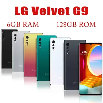 LG Velvet G9 5G LM-G900N/G900TM okostelefon Mobile Snapdragon 765 6.8'' 6GB RAM 128GB ROM mobiltelefon kamera eredeti kártyafüggetlen sáv