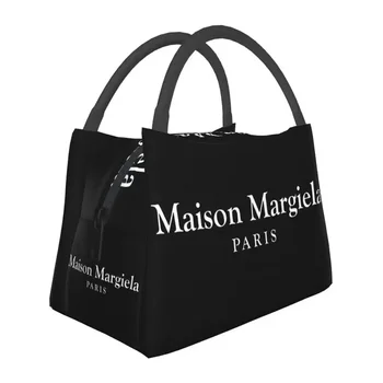 mm6 Margielas hőszigetelt uzsonnás táskák női hordozható uzsonnás táskák munkához utazás tárolás étkezés élelmiszer doboz