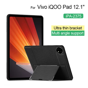 Multi Angle Support táblagép tok Vivo iQOO Pad 12,1 hüvelykes fedél a Vivo Pad 2 2. generációs 12,1 hüvelykes táblagép asztali tartó héjához