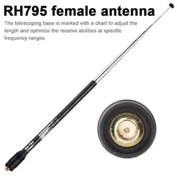 RH795 anya antenna SMA anya széles sávú 70-1000MHz DIGITÁLIS SZKENNER kézi antenna