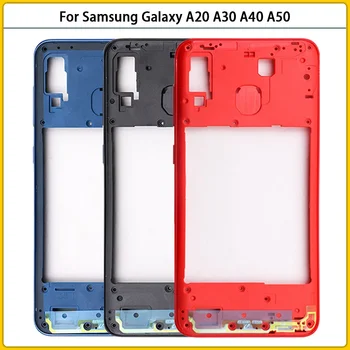 Samsung Galaxy A20 A30 A40 A50 műanyag középső keret ház ház A205 A405 A305 A505 középső keret keret középső lemez cseréje