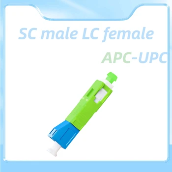 SC/APC hím-LC/UPC anya egymódusú nagy négyzet alakú optikai szálas átalakító