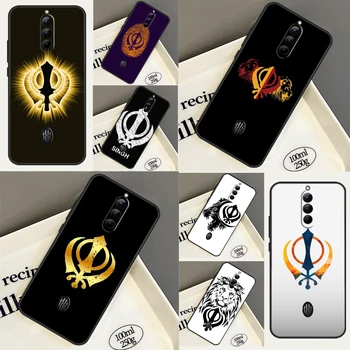 Sikh Khanda szikhizmus telefontok ZTE Nubia Red Magic 8 Pro Plus 5G 5S 6R 6S 7S 7 6 Pro puha fedőhéjhoz