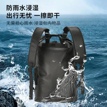  szénszálas vízálló hátizsák mobiltelefonhoz, átlátszó ablaktároló táska, tengerparti strandtáska, kültéri sporttáska