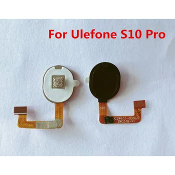  Ulefone S10 Pro esetén Új ujjlenyomat Home gomb alkatrészek érzékelő modul Flex kábel az Ulefone S10 Pro javítási tartozékokhoz