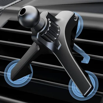 Upgrade autós telefontartó klipek autó levegő kimenet horog bilincs 17mm golyós fej autó légtelenítő klip tartó mágneses mobiltelefon támogatáshoz