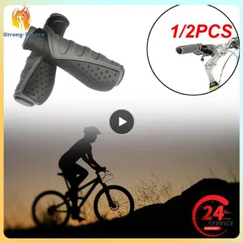 1/2PCS Közúti összecsukható kerékpár Kormány ergonomikus gumi fogantyú markolatok Rúd kerékpáros Lovas eszközök Pótalkatrészek