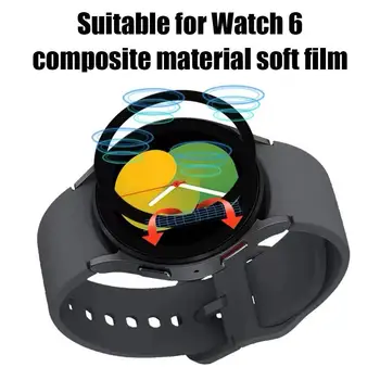 1 db Watch6 Classic kompozit anyagú puha film 40/47mm kemény karcmentes rozsdamentes acél keretvédő fedél tartozék