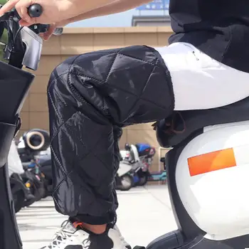 1 pár melegítő lábszárvédő légmentesen záródó polár bélés esőálló tartás húzózsinór téli motorkerékpár meleg térdvédők motorkerékpárhoz