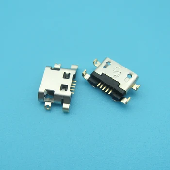 100db micro mini USB töltőport Dokkoló dugó csatlakozó aljzat Csatlakozó 5pin Javító alkatrészek Huawei Y3-2 Y3-II Y3 2 3G 4G