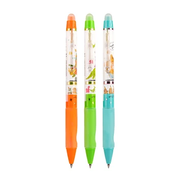 12Pcs DELI SA177 Kawaii törölhető semleges toll 0,5 mm-es gél toll fekete kék tinta kellékek iskolai irodai írószerek