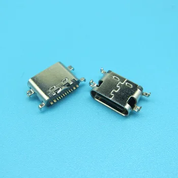 1db Umidigi s2 micro mini usb jack 16-pólusú C típusú csatlakozó aljzat töltés pótalkatrészek