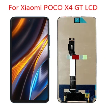 6.6 '' Xiaomi POCO X4 GT 22041216G LCD kijelző érintőképernyős digitalizáló Poco X4GT LCD kerettel
