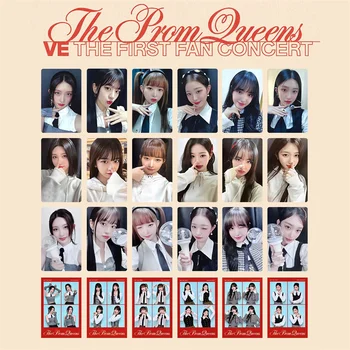 6db/set Kpop IVE Album LOMO Kis kártya Jang Won Young Lee Hyun Seo LIZ rajongói gyűjtemény ajándék képeslap fotókártya