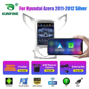 9,7 hüvelykes Tesla Style 2 Din Android autórádió a Hyundai Azera 2011-12 sztereó autó multimédia videó lejátszó DVD GPS navigáció