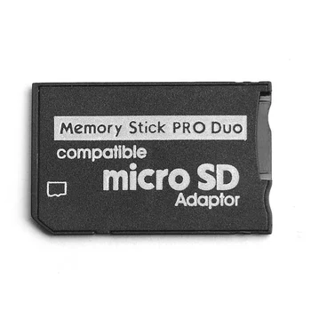 adapter, -SD/-SDHC TF kártya a Memory Stick Pro Duo kártyához PSP kártya adapterhez