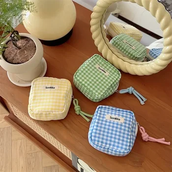 Aranyos tampon tároló táska Tampon hordozható hordozható nagy kapacitású egészségügyi betétek diák kis táska praktikus