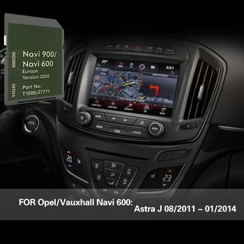 Astra J 2011 2014 kártya navigációs térkép SD Opel Navi 600 900 Európa autó
