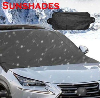 Autó napellenző Autó szélvédő Védelem hó, jég, por és fagy ellen tapadókorongokkal Accesorios Para Vehículos
