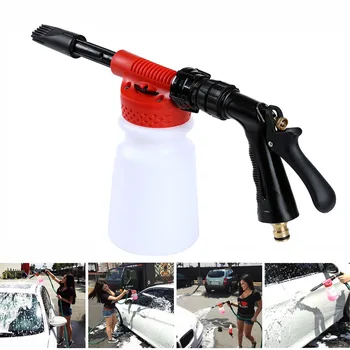 Autómosó nagynyomású hóhabosító vízipisztoly 900ml autótisztító habpisztoly mosó habosító pisztoly víz szappan sampon permetező