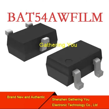 BAT54AWFILM SOT-323 A Schottky dióda és az egyenirányító Vadonatúj Authentic