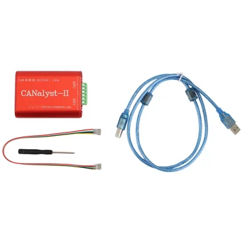 CAN analizátor CANalyst-II USB-CAN ANALIZÁTOR CAN-bus átalakító adapter Kompatibilis a ZLG USB-vel CAN-CAN