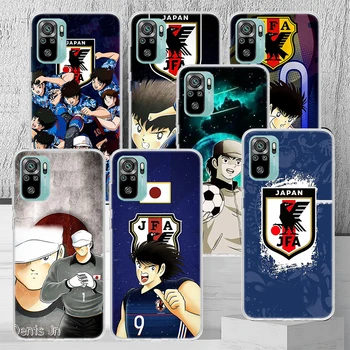 Captain Tsubasa Anime Phone Case Shell Xiaomi Redmi 10 10A 12 12C 9 9A 9C 9T 10C 8 8A 7 7A 6A 6 Pro K20 K30 K40 Pattern Cove