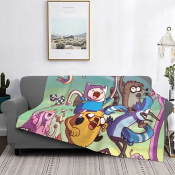Cartoon Network takaró Magas hálószoba egész évszakos kanapé takaró mechanikus mosás