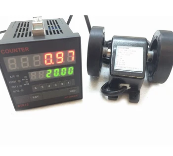 Elektronikus digitális kijelző ATK72-C mérőszámláló Görgős típusú mérő kerékhosszmérő műszer