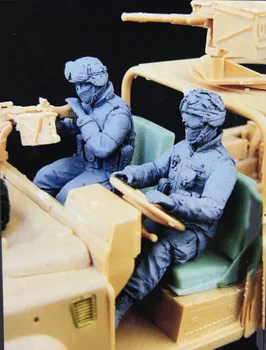 Festetlen készlet 1/35 Amerikai különleges katonák Afganisztánban katona figura Történelmi figura Gyanta készlet