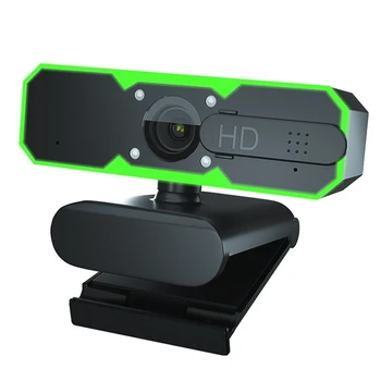  Fill Light Webkamera Gaming Camera USB kamera 60Fps Számítógép 1080P többfunkciós webkamera